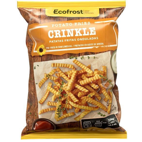 «ECOFROST» картофель фри волнистый